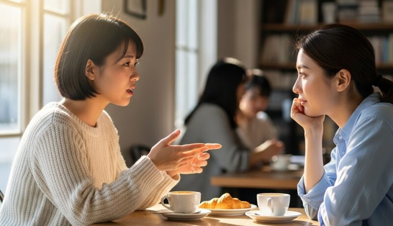 友人への伝え方と例文