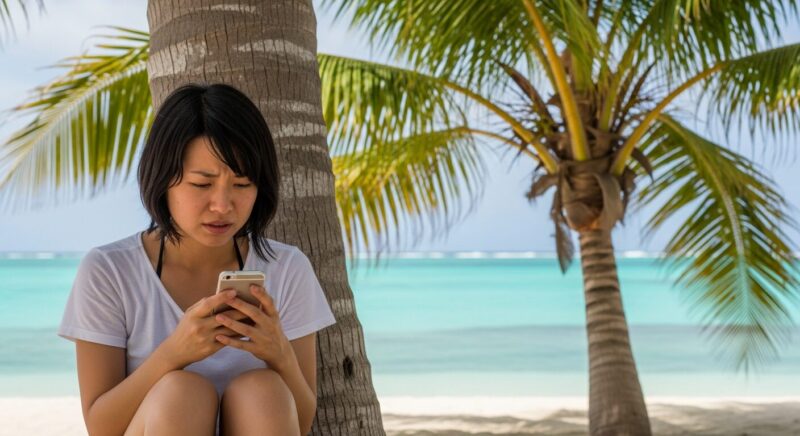 「好きな場所で生きる」はずが、旅先でスマホから離れられない矛盾