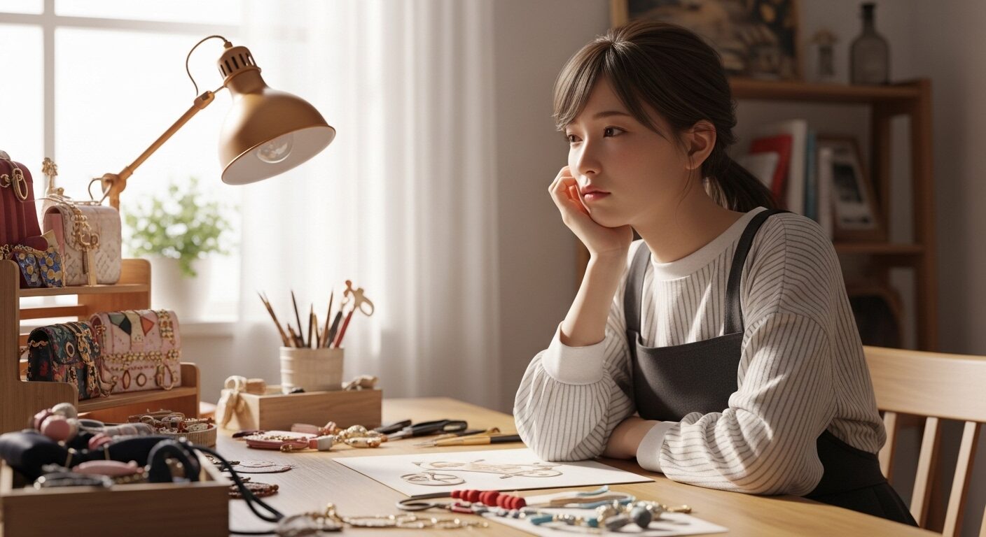 ハンドメイドが売れないと疲れたあなたへ｜心を軽くする処方箋